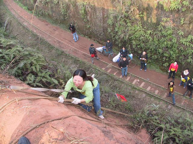 定向|成都社员的乐山城市绿心的越野定向 2004