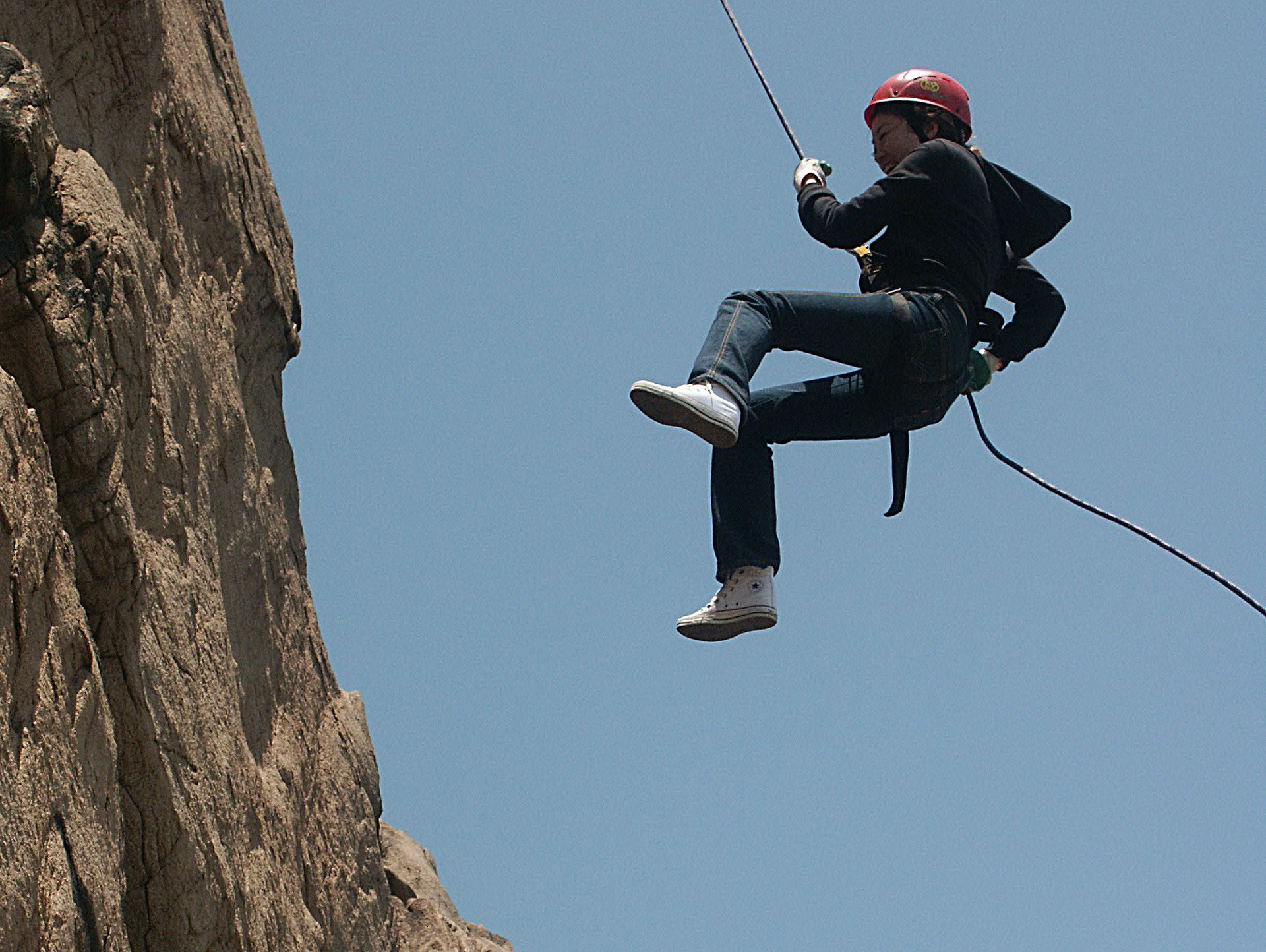 速降|青岛公社的盛夏浮山速降活动 2007