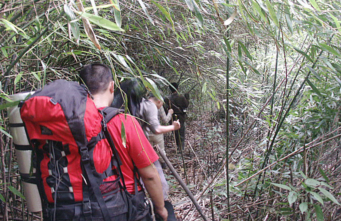 穿越|成都公社青城山徒步穿越 2004