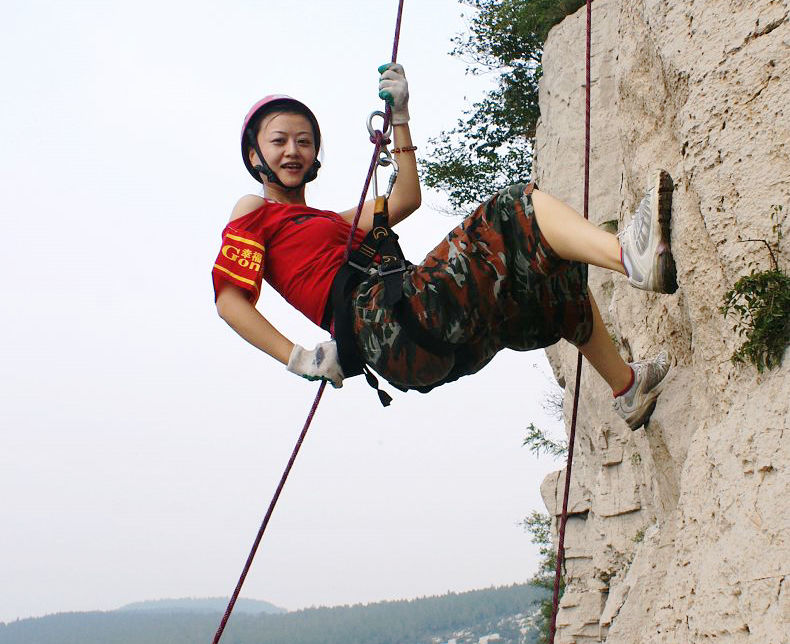 速降|济南公社大佛头徒步速降活动 2008