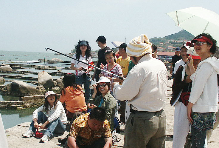 海钓|青岛公社的北九水采茶海钓烧烤行 2007