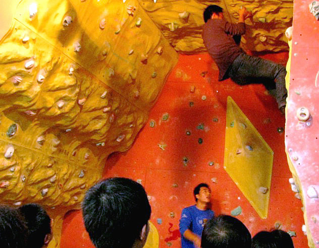 攀岩|济南公社的动力之源抱石吧攀岩 2008