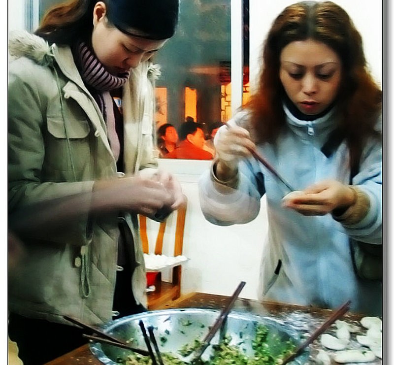 包饺子|成都公社包饺子聚餐 2004