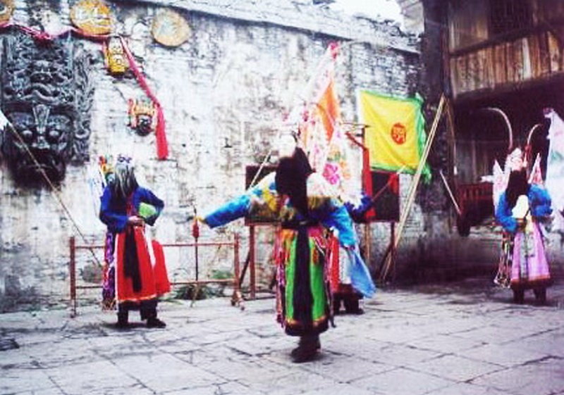 贵州安顺|自驾天龙屯堡看地戏 2003